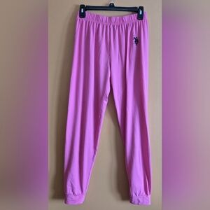 U.S. Polo Pink Lounge Pants, M waist=13"